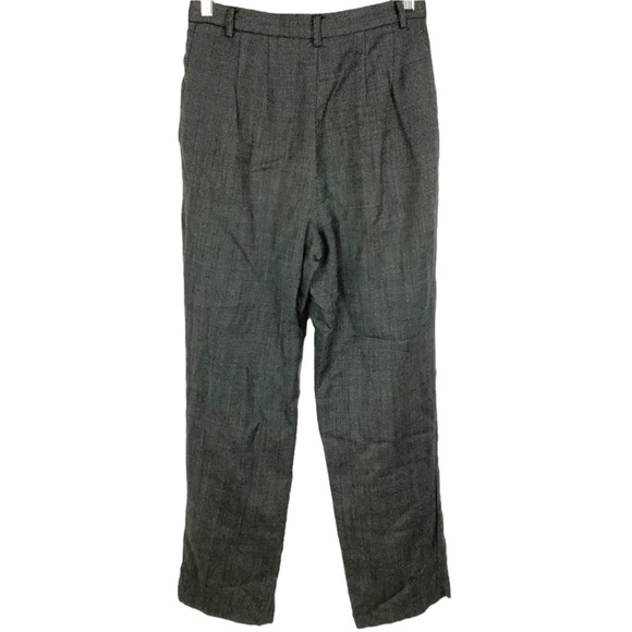 𝅺Vintage Rafaella Women's High Rise Wool Pleated Dress Pants Career Trousers 8 - Picture 2 of 8